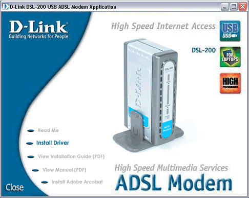 D-link adsl modem dsl-200 drivers for mac